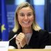epa04380503 Outgoing Italian Foreign Minister and incoming EU Foreign Policy chief Federica Mogherini attends a hearing by European parliament foreign affairs in Brussels, Belgium, 02 September 2014. Leaders of the European Union's member states on 30 August 2014 appointed Italian Foreign Minister Federica Mogherini as new Foreign Policy chief.  EPA/OLIVIER HOSLET