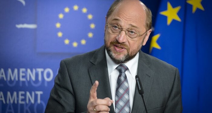 Martin SCHULZ EP President, press point on Cyprus