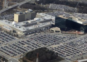 An aerial view of the National Security Agency (NSA) headquarters in Ft. Meade, Maryland, U.S. January 29, 2010.       REUTERS/Larry Downing/File Photo