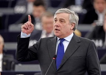 Member of the European People's Party Antonio Tajani delivers a speech during a session marking the election of the new President of the European Parliament in Strasbourg, eastern France, on January 17, 2016.  
The European Parliament elects a new president today in a vote that promises to be stormy after a coalition aimed at keeping eurosceptics out of power broke down / AFP / FREDERICK FLORIN        (Photo credit should read FREDERICK FLORIN/AFP/Getty Images)