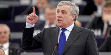 Member of the European People's Party Antonio Tajani delivers a speech during a session marking the election of the new President of the European Parliament in Strasbourg, eastern France, on January 17, 2016.  
The European Parliament elects a new president today in a vote that promises to be stormy after a coalition aimed at keeping eurosceptics out of power broke down / AFP / FREDERICK FLORIN        (Photo credit should read FREDERICK FLORIN/AFP/Getty Images)