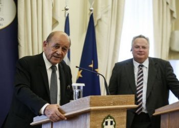 Joint statements after a meeting between the Minister of Foreign Affairs of Greece Nikos Kotzias and Minister of Foreign Affairs of France Jean-Yves Le Drian, in Athens, on September 6, 2018 / Κοινές δηλώσεις μετά την συνάντηση του Υπουργού Εξωτερικών Νίκου Κοτζιά με τον Υπουργό Εξωτερικών της Γαλλίας, Ζαν Ιβ Λε Ντριάν, στην Αθήνα στις 6 Σεπτεμβρίου, 2018