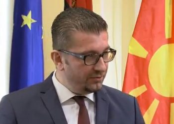 Ο πρόεδρος του VMRO-DPMNE, Κριστιάν Μιτσκόσκι