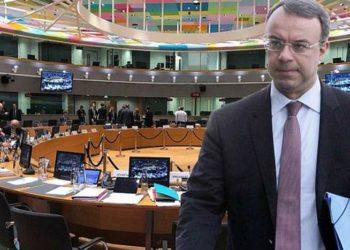 Ο Χρήστος Σταϊκούρας στο Eurogroup