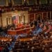 View, from the balcony, of congressmen and congresswomen on the house floor as the 115th Congress is called into session on its opening day, Washington DC, January 3, 2017. (Photo by Mark Reinstein/Corbis via Getty Images)