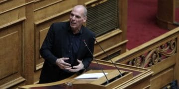 Συζήτηση για την κυβερνητική πολιτική, σχετικά με τα εργασιακά θέματα, στην Ολομέλεια της Βουλής, στην Αθήνα, στις 14 Φεβρουαρίου, 2020