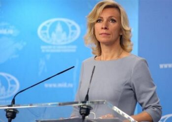 Η Μαρία Ζαχάροβα