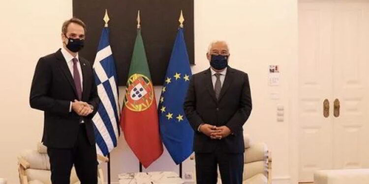 Κυριάκος Μητσοτάκης και Αντόνιο Κόστα