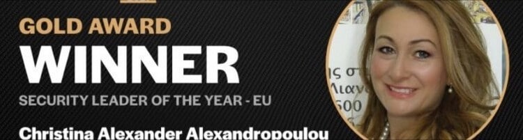 Πανευρωπαϊκή Διάκριση για την πρώτη Ελληνίδα Διευθύντρια Ασφαλειας στην Ευρώπη.