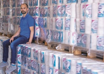 Ο Γιώργος Τρακάκης,, CEO της Ευρωχαρτικής
