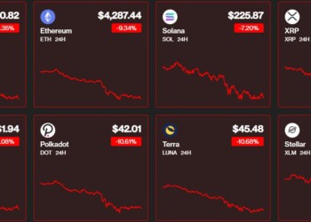 Η πορεία των μεγαλυτέρων Cryptocurrencies