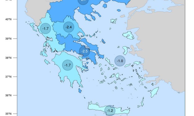 Οκτώβριος 2021: Ο δεύτερος πιο ψυχρός Οκτώβριος της δεκαετίας