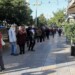 Ουρες για rapid τεστ στη Νέα Σμύρνη