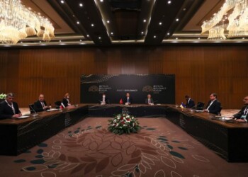 Thrilateral meeting between Dmitro Kuleba, Sergei Lavrov and Mevlut Cavusoglu