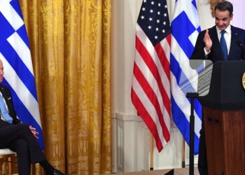 Κυριάκος Μητσοτάκης Τζο Μπάιντεν