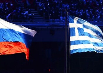 Greece Russia Flags