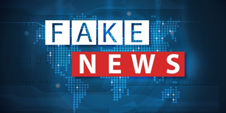 fake news and misinformation on internet concept