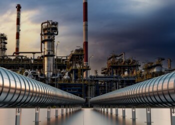 Pipeline supply gas to factory