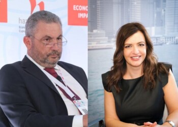 Η Ελένη Βρεττού και ο Αλέξανδρος Εξάρχου
