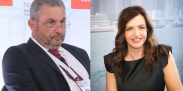 Η Ελένη Βρεττού και ο Αλέξανδρος Εξάρχου