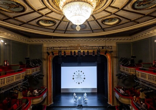 Theatre Talk: The work and method of R. Lepage. National Theatre of Greece, Athens 2023
Participants:
Mentor: Robert Lepage
Others: Katia Arfara