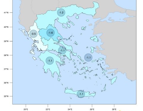 Πολύ κρύος ο Ιούνιος του 2023