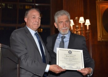κ. Leonidas Raptakis, Rhode Island State Senator και κ. Νίκος Μπορνόζης