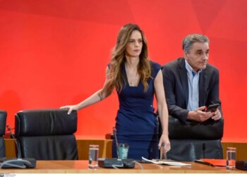 Η Έφη Αχτσιόφγλου και ο Ευκλείδης Τσακαλώτος