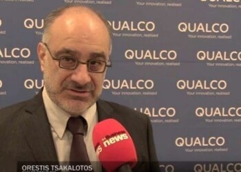 Ο πρόεδρος της Qualco και βασικός μέτοχος Ορέστης Τσακαλώτος
