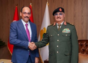 Από τη συνάντηση του Χαλίφα Χάφταρ με τον επικεφαλής της MIT Ιμπραήμ Καλίν