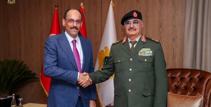 Από τη συνάντηση του Χαλίφα Χάφταρ με τον επικεφαλής της MIT Ιμπραήμ Καλίν