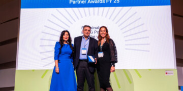 Άννα Τζιώτη, Country Marketing Manager, Greece, Cyprus, Malta, Bulgaria, Dell Technologies, Γιώργος Δαμανάκης, Πρόεδρος & Διευθύνων Σύμβουλος, AMPLUS Technologies, Κατερίνα Αθανασοπούλου, Senior Marketing Director, Dell Technologies